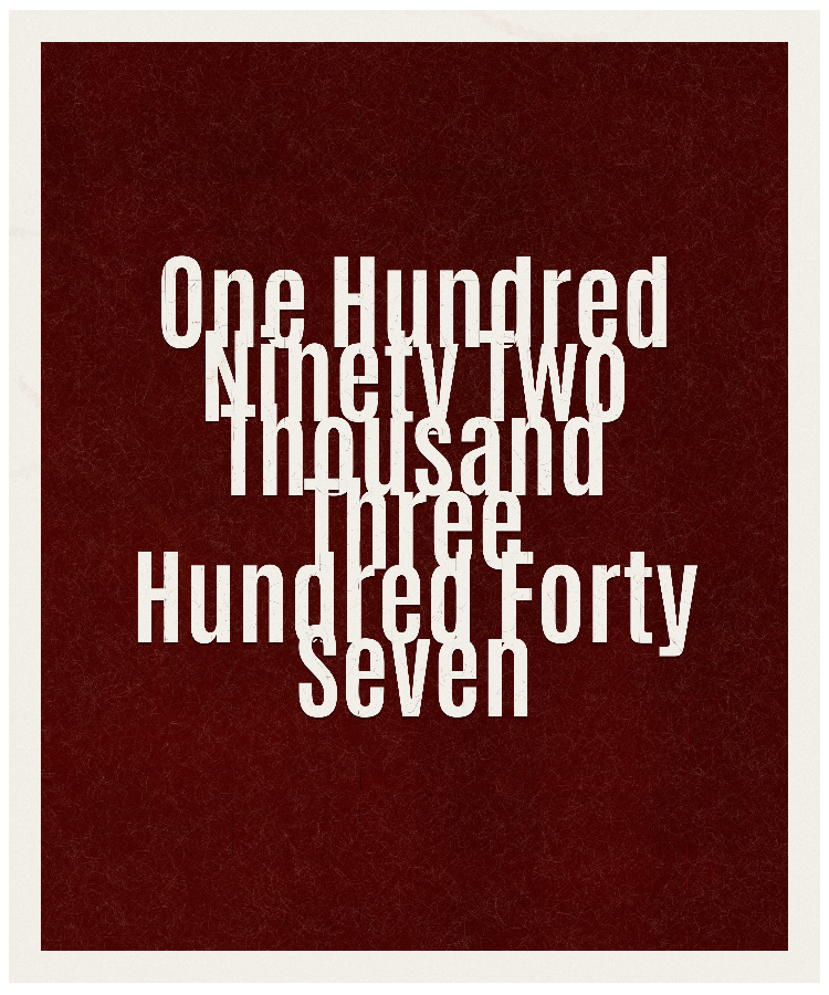 Count #192347
