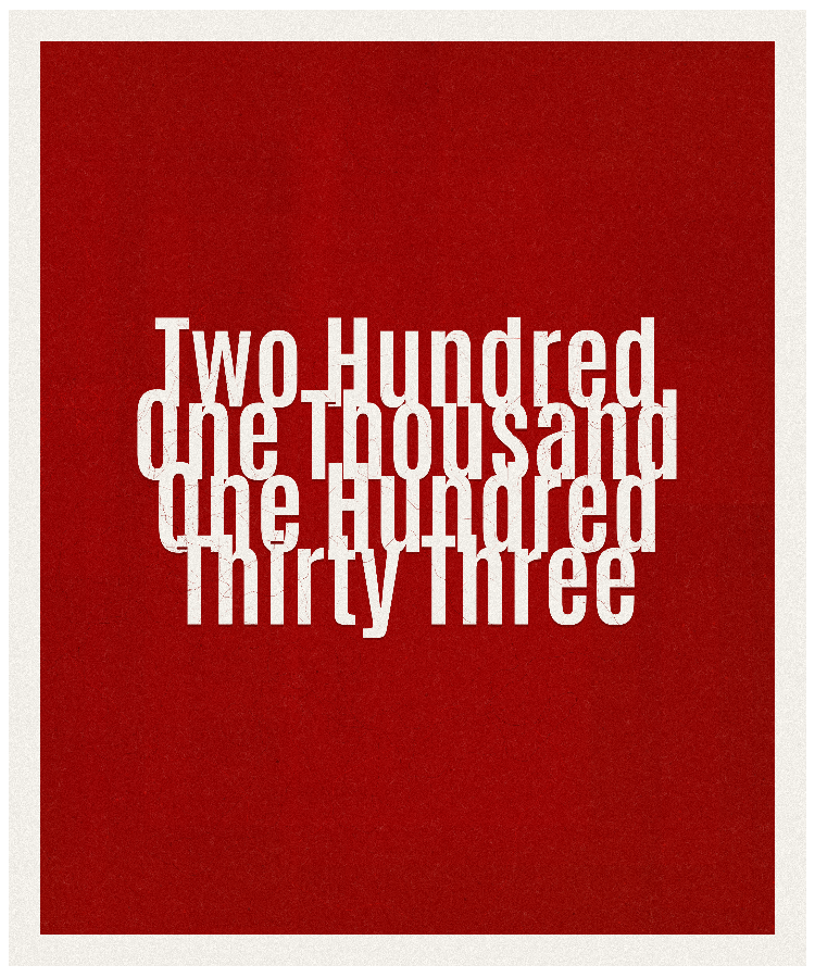 Count #201133