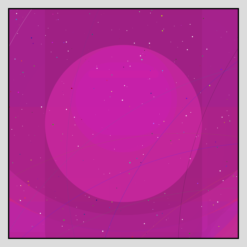 Color Field Starry B #234