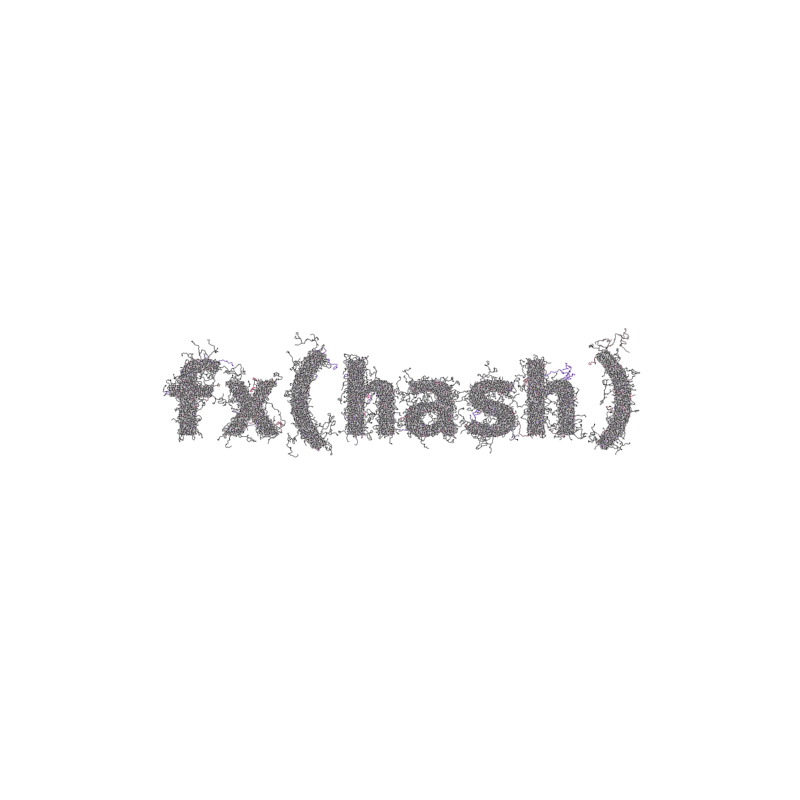 FXHASH Generative Logo #773