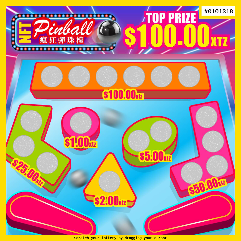 Lucky Pinballs (Scratch-off #1) #385