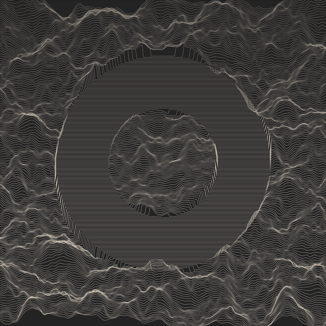 Waves Circle (For Plotter)