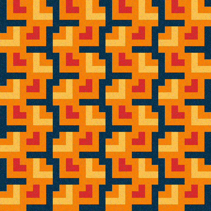 Regular Tile painting #136