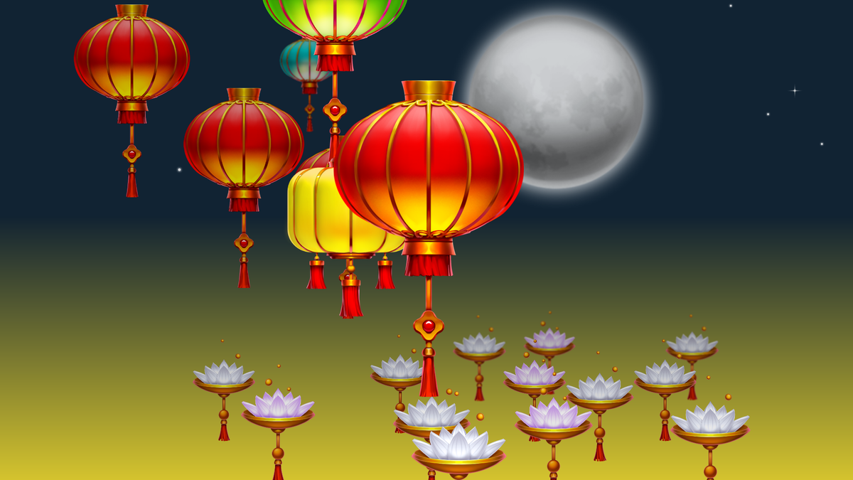 Mooncakes: Happy Mid Autumn Festival 2022 #3009