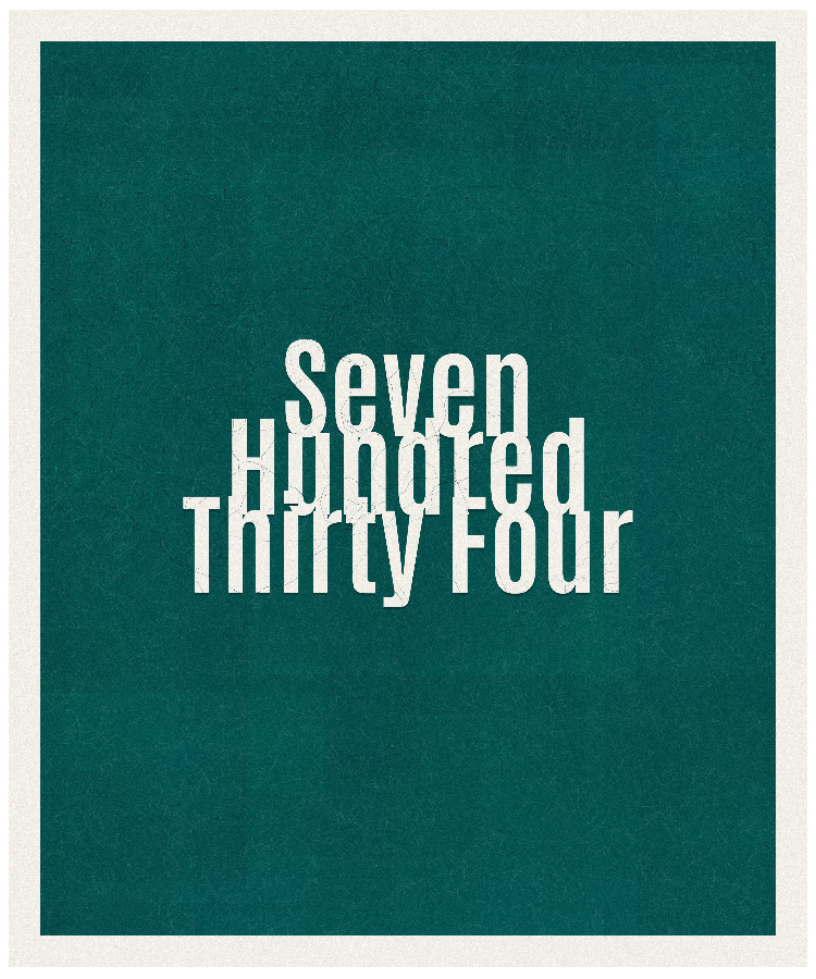 Count #734
