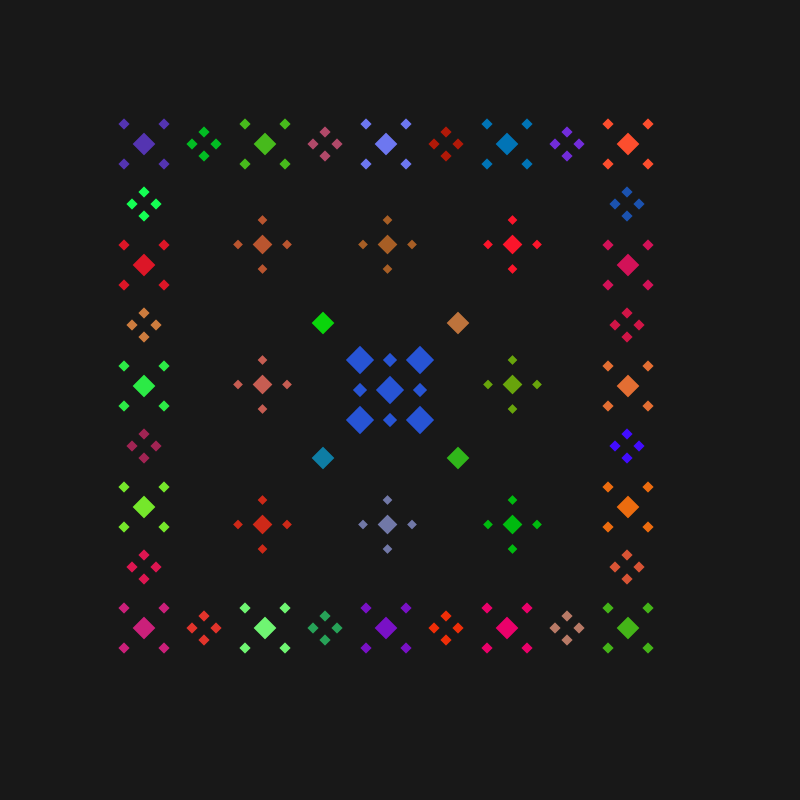 Rotated Squares #12