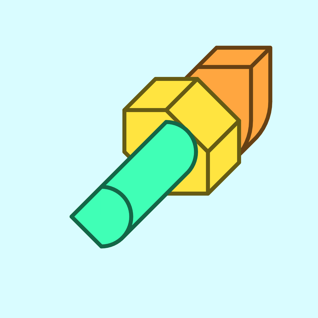 Calm shapes #1907