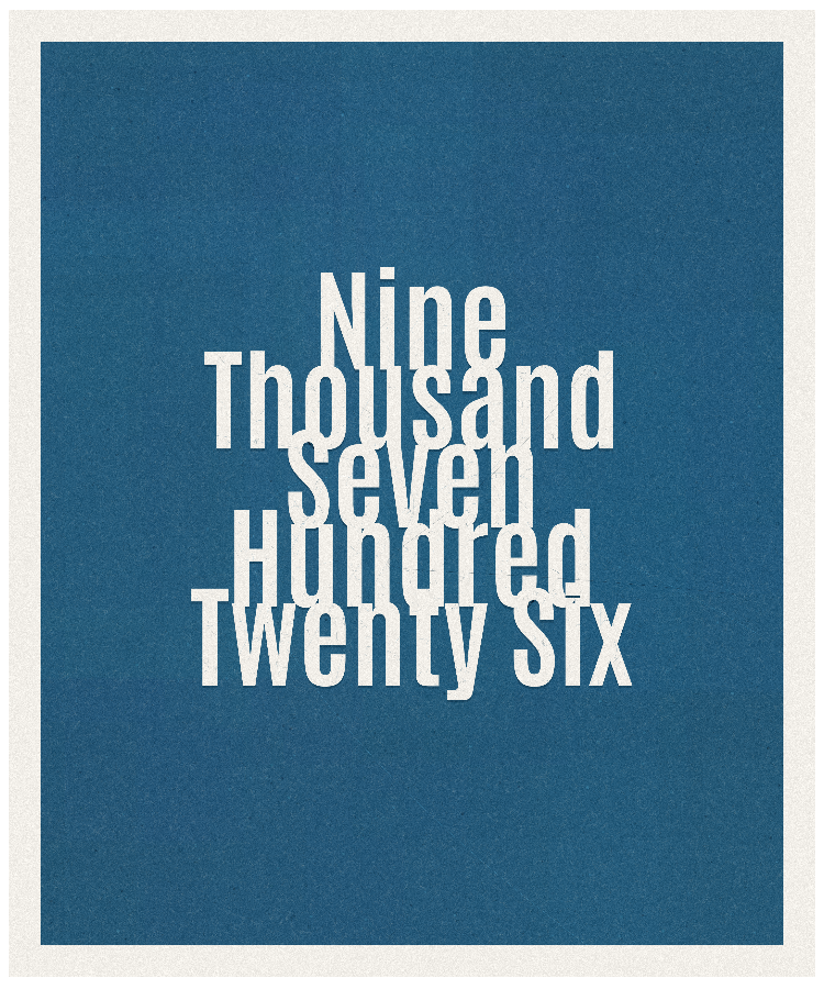 Count #9726
