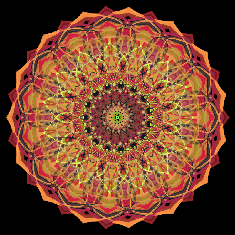 Morphing Mandala - #fxhashturnsone charity #51