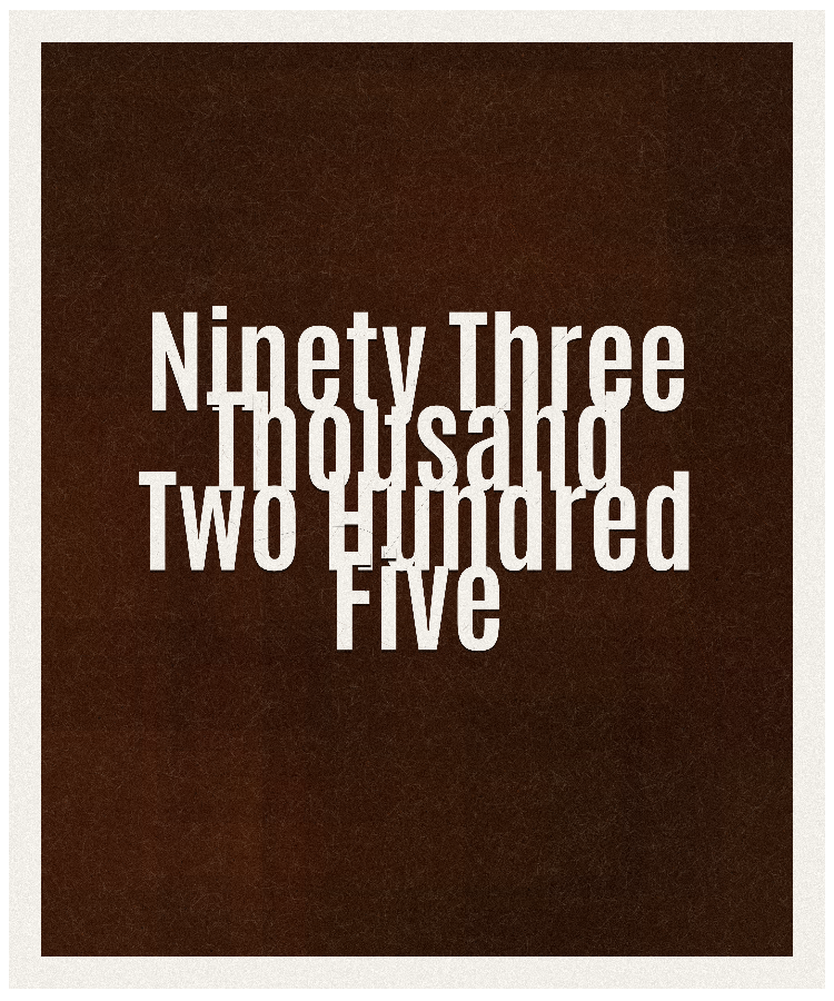 Count #93205