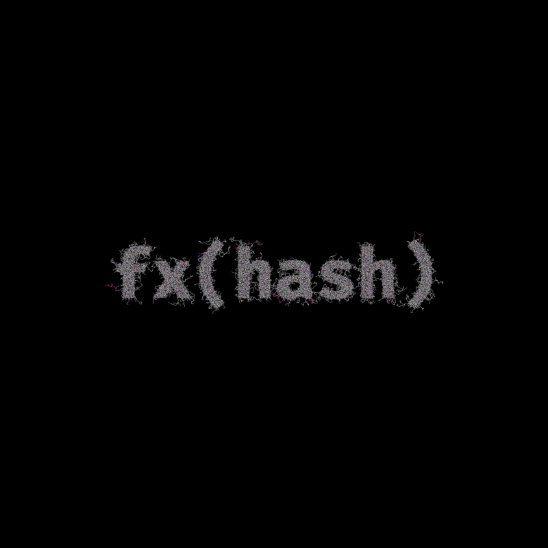 FXHASH Generative Logo #869