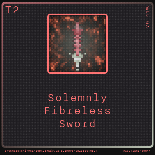 Gear for your quests - Sword #82