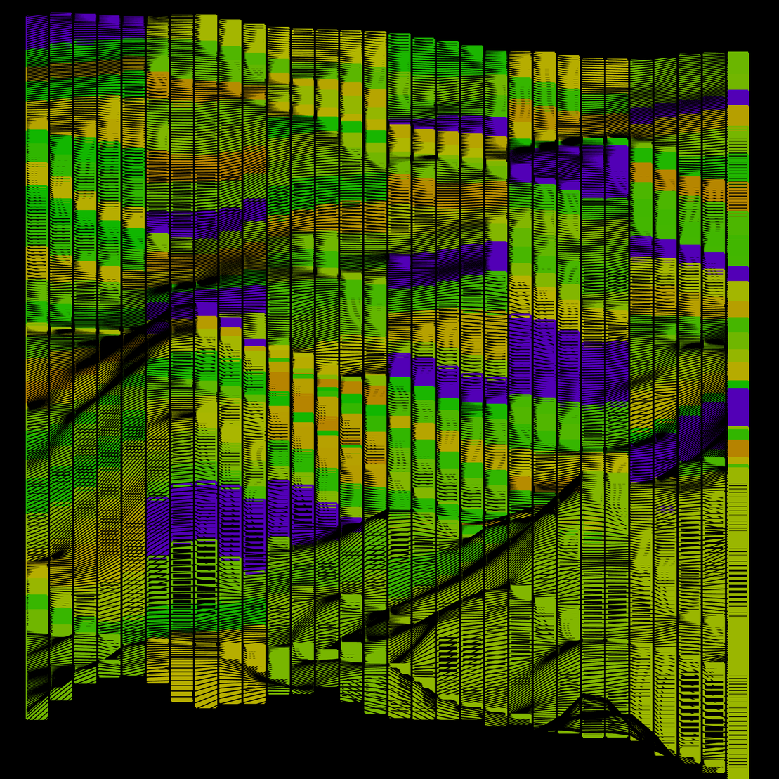 Rainbow mountains #51