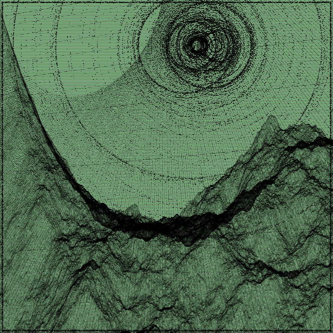 Surreal classic generative landscape #1