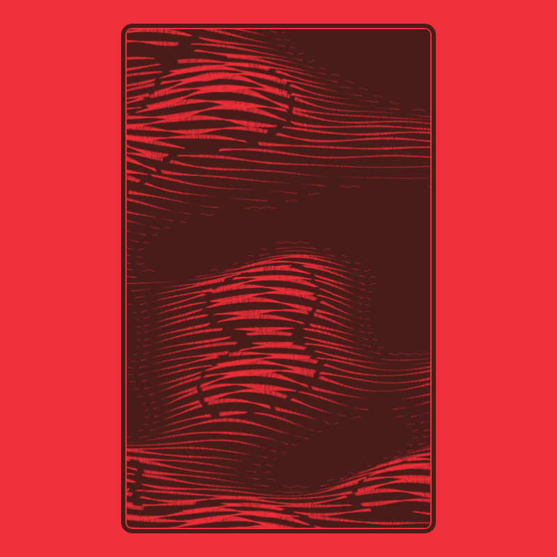 Topographic Playing Card #45