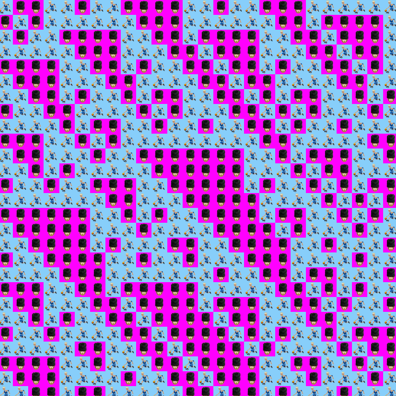 Elementary Cellular Emoji Automata #227