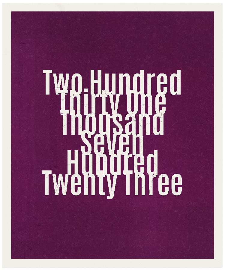 Count #231723