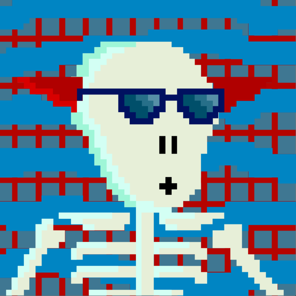 PIXEL SKULLETTI 1 #83