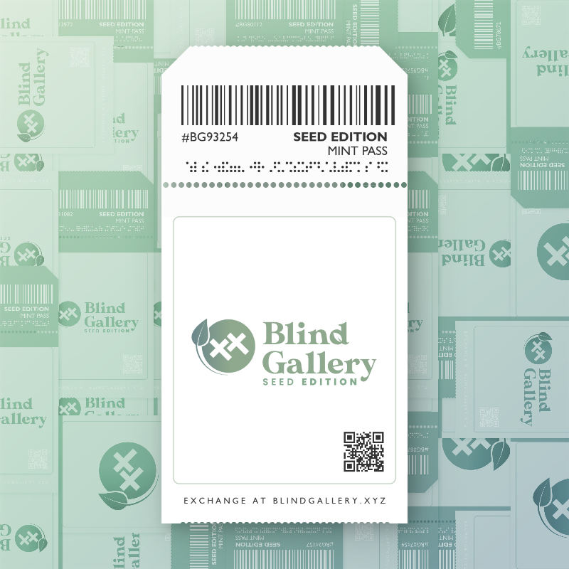 Blind Gallery Mint Pass (Seed Edition) #21