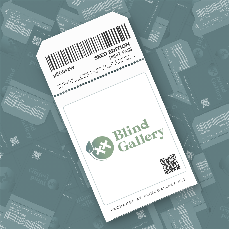 Blind Gallery Mint Pass (Seed Edition) #73