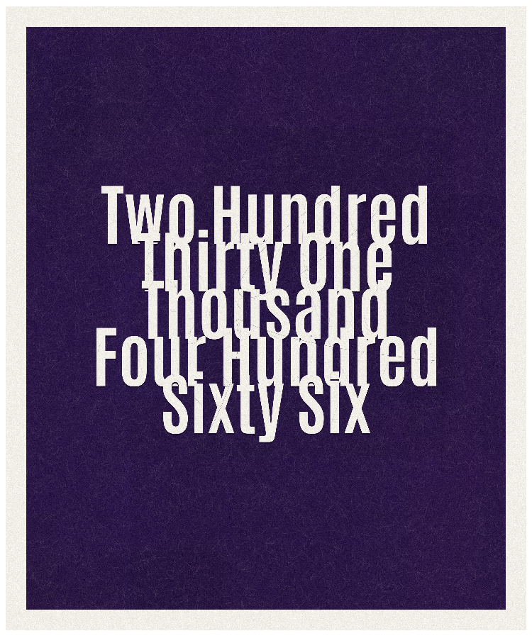 Count #231466
