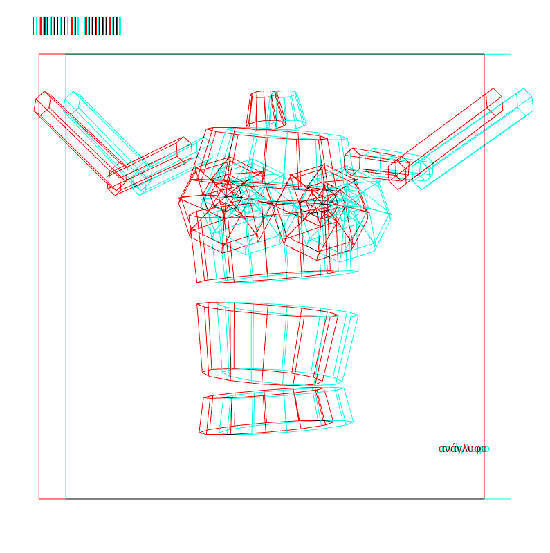 anaglyphic - Dancing Automaton #128