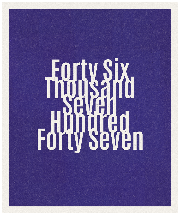Count #46747