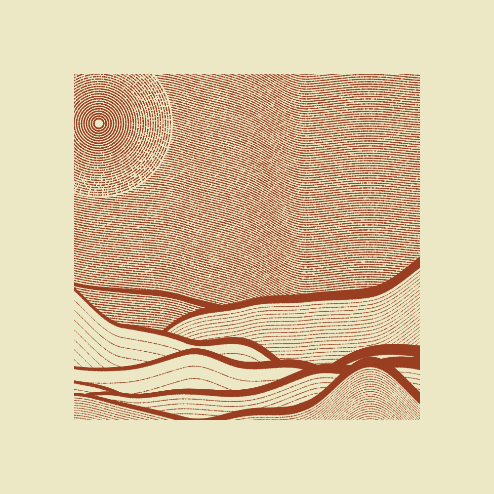One color sketch #28