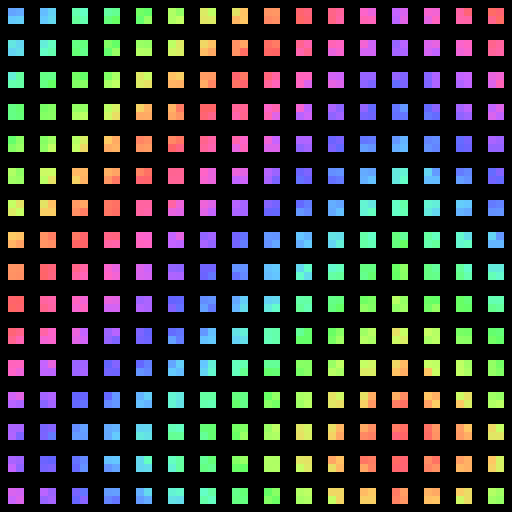 Animated RGB Squares #2