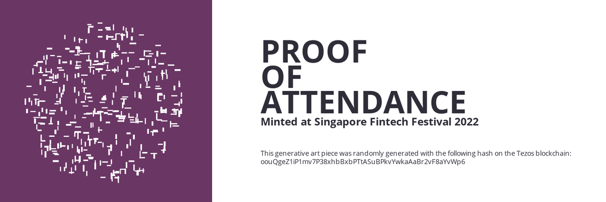 SFF2022 Proof of Attendance Token #1410