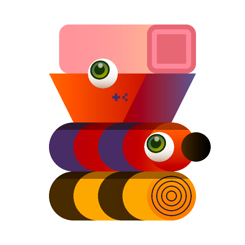 Geometric Monster #7
