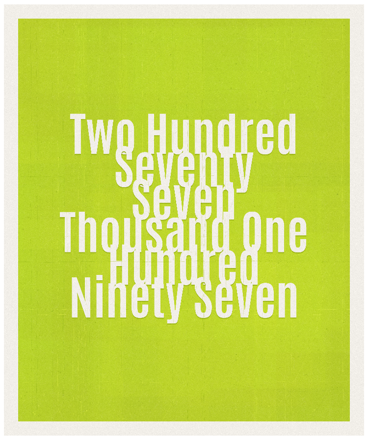 Count #277197