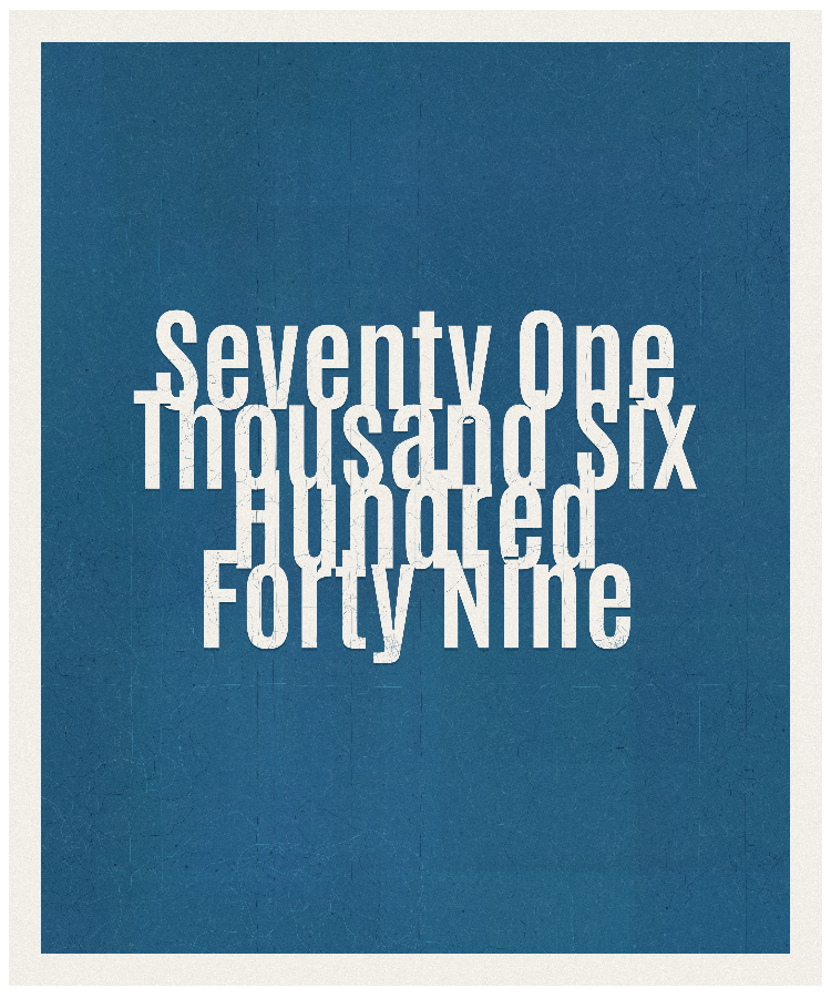 Count #71649