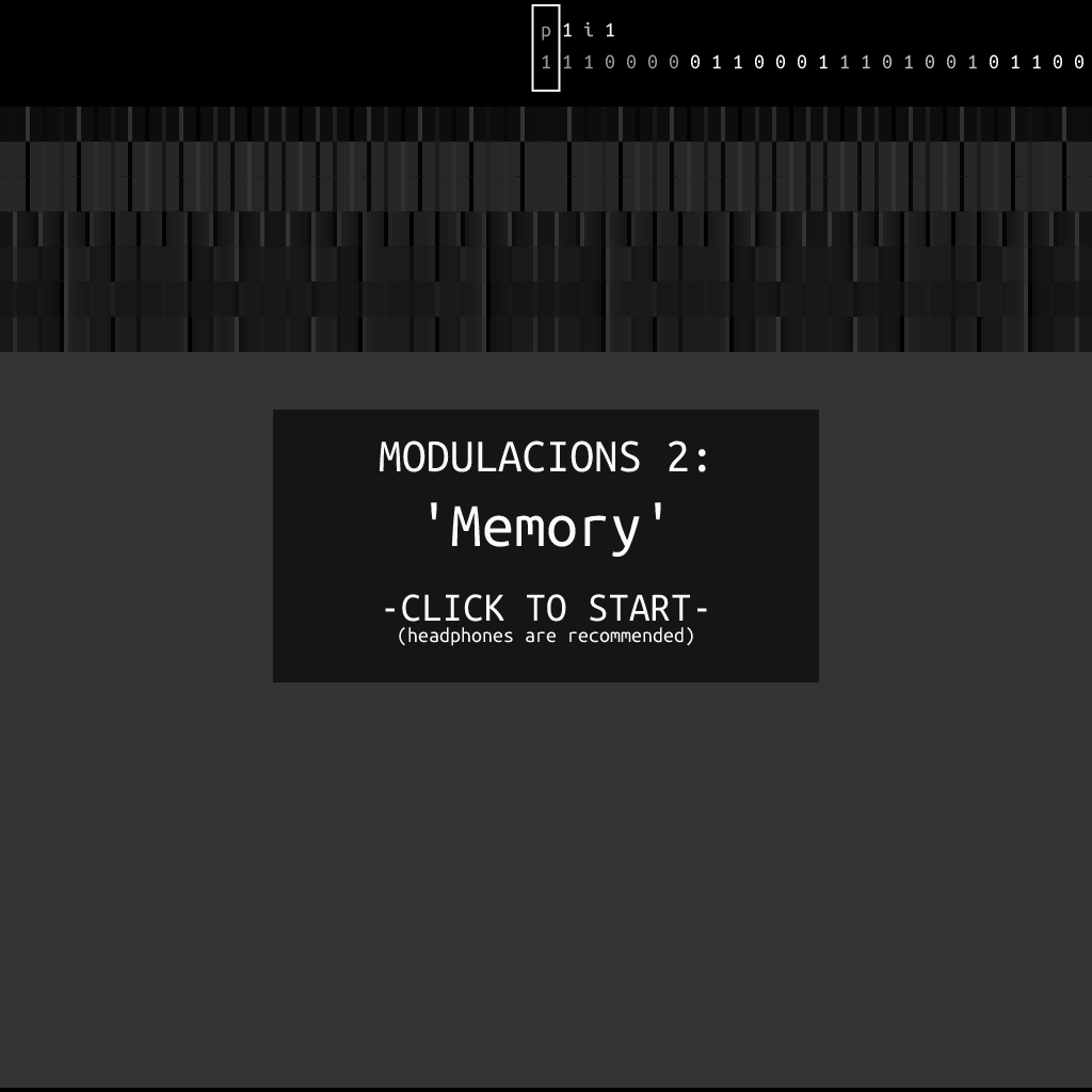 Modulacions 2: 'Memory' (audio) #68