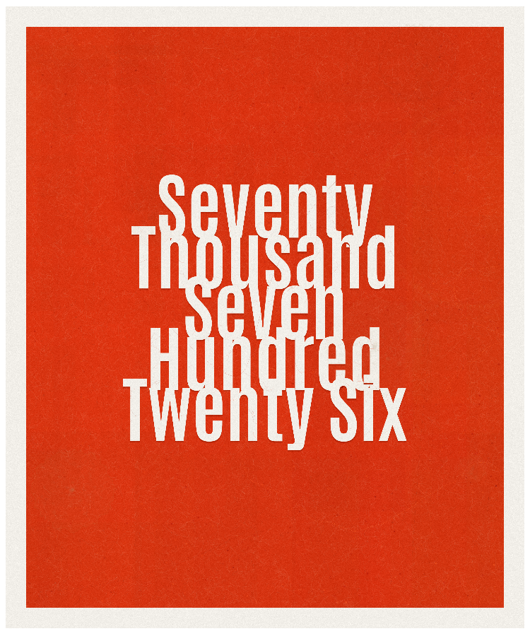 Count #70726
