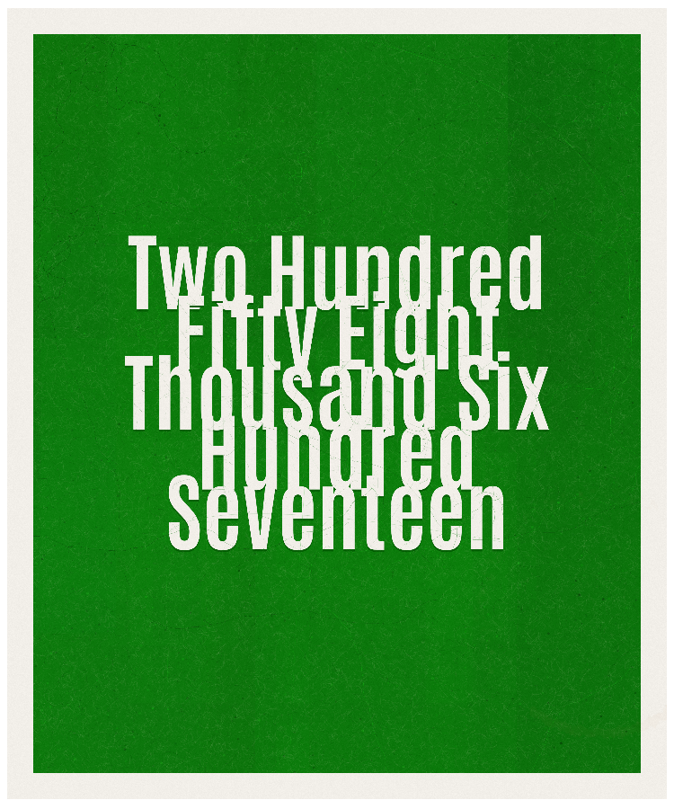 Count #258617