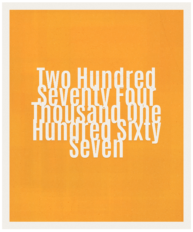 Count #274167