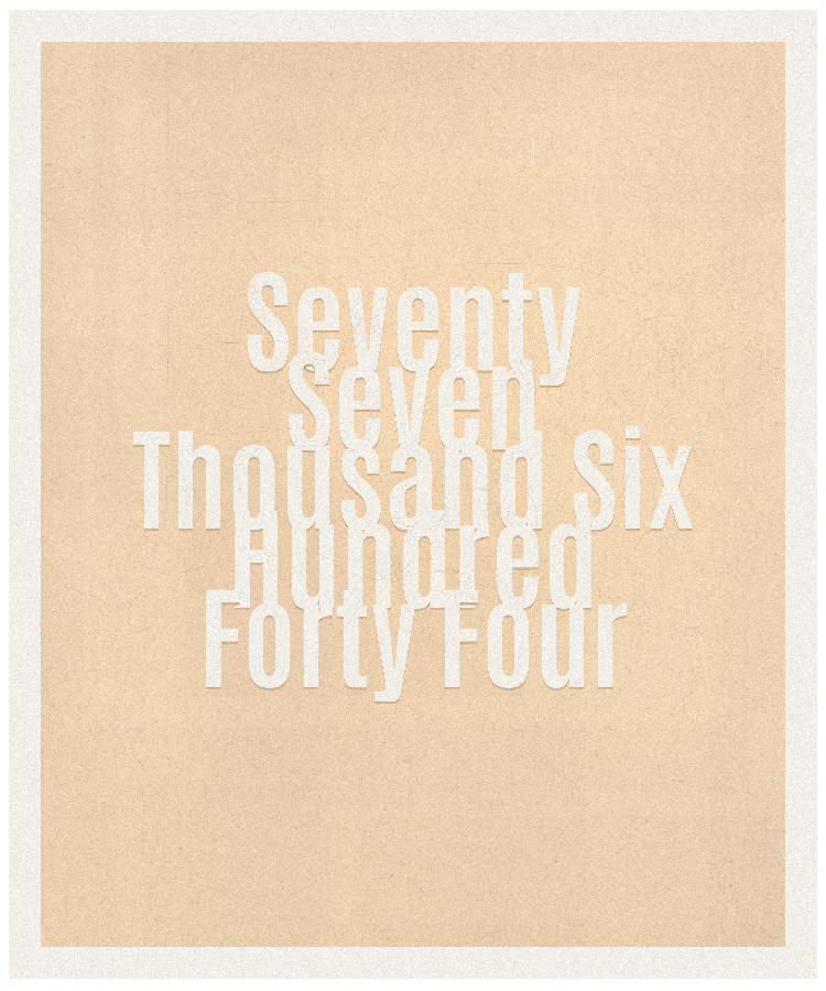 Count #77644
