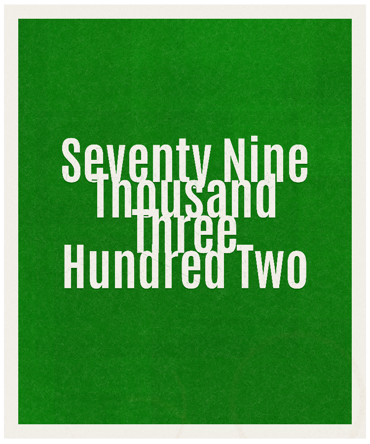 Count #79302
