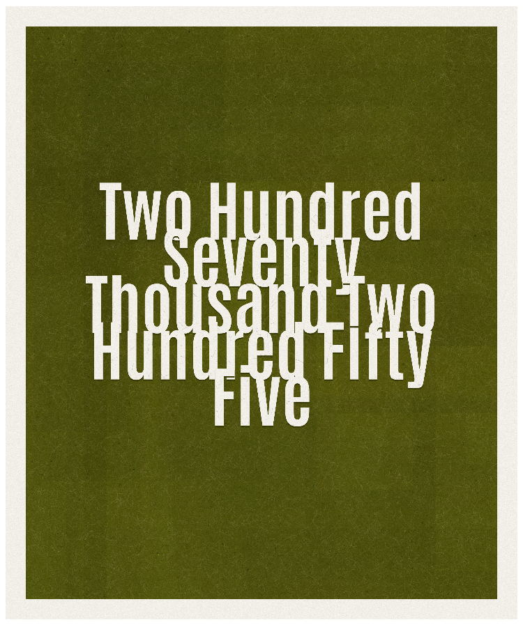 Count #270255
