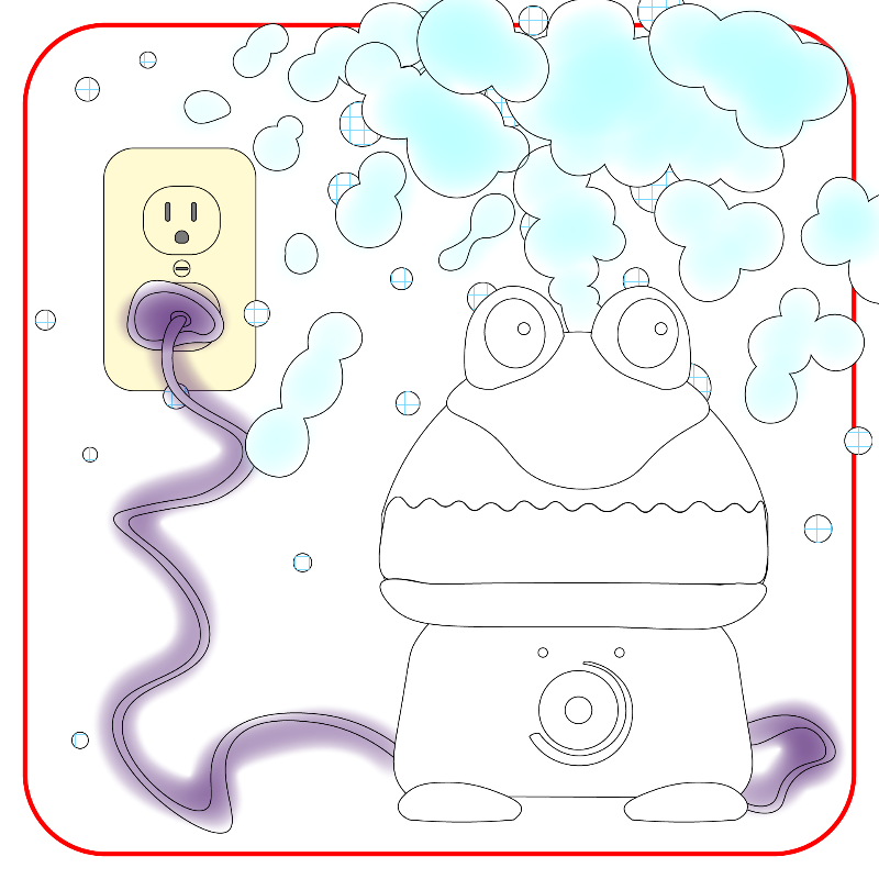 Frog Humidifier #85