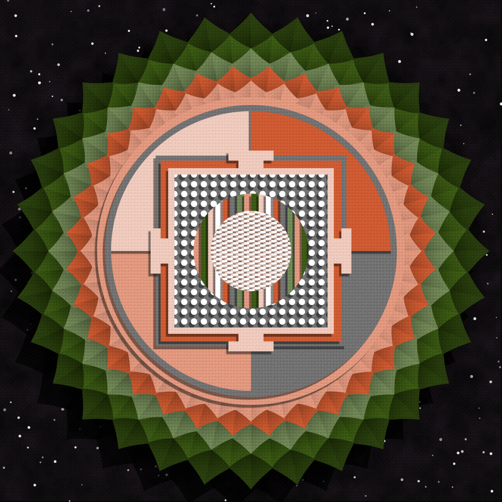 Paper Mandala #329