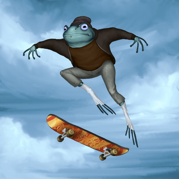 SKATER FROGS 🐸 #9