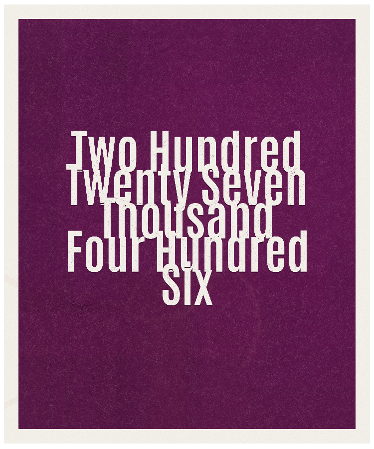 Count #227406