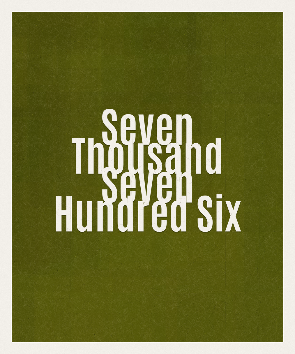 Count #7706