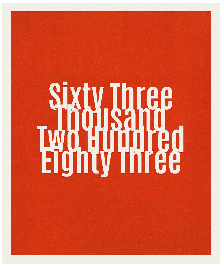 Count #63283