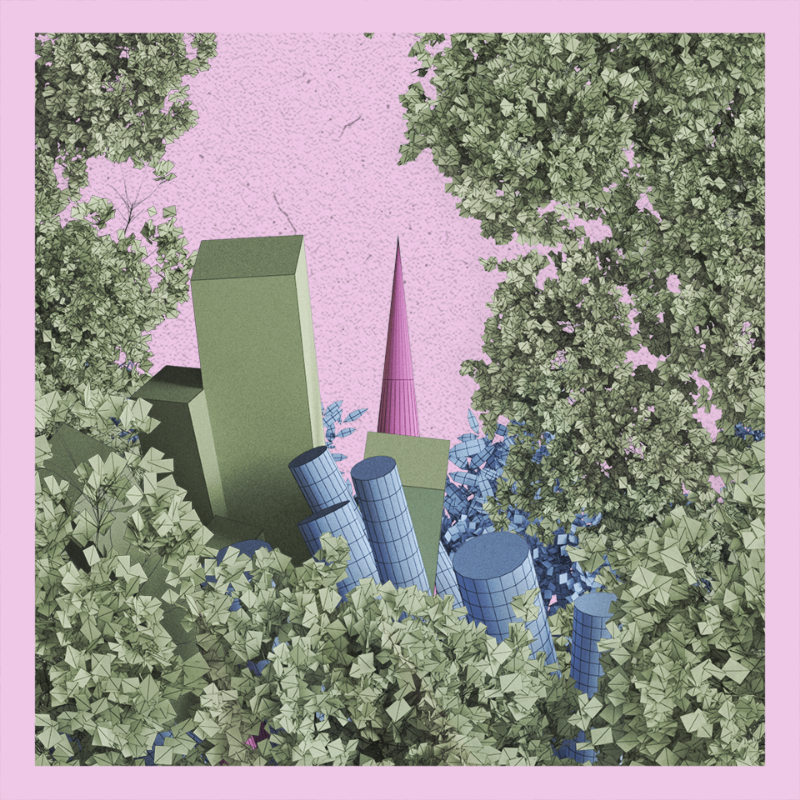 Geo-forest #3dart #47