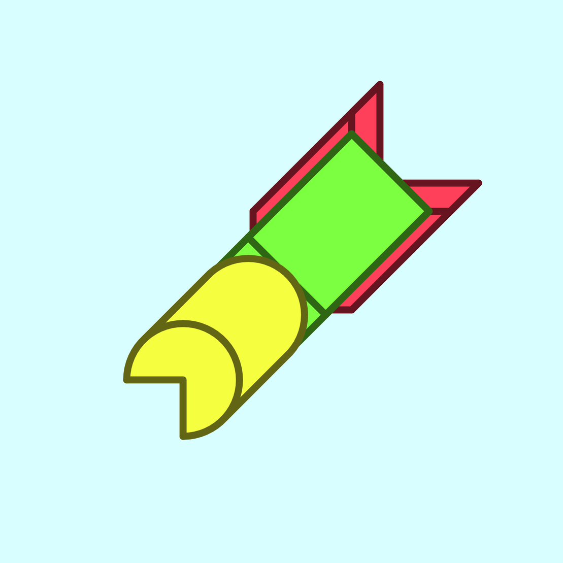 Calm shapes #1490