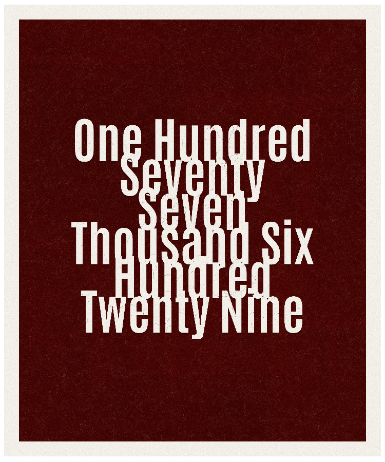Count #177629