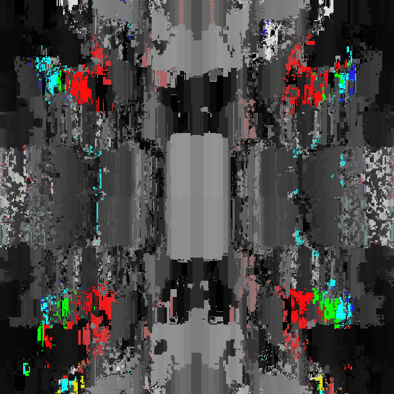 Glitchy feedback void #8